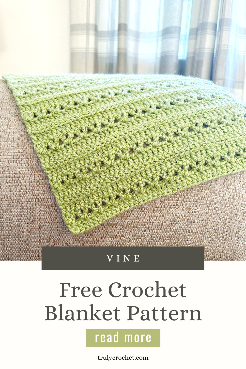 Vine Blanket - Free Crochet Pattern