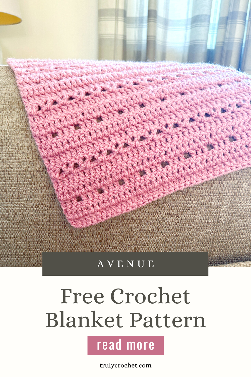 Avenue Blanket - Free Crochet Pattern