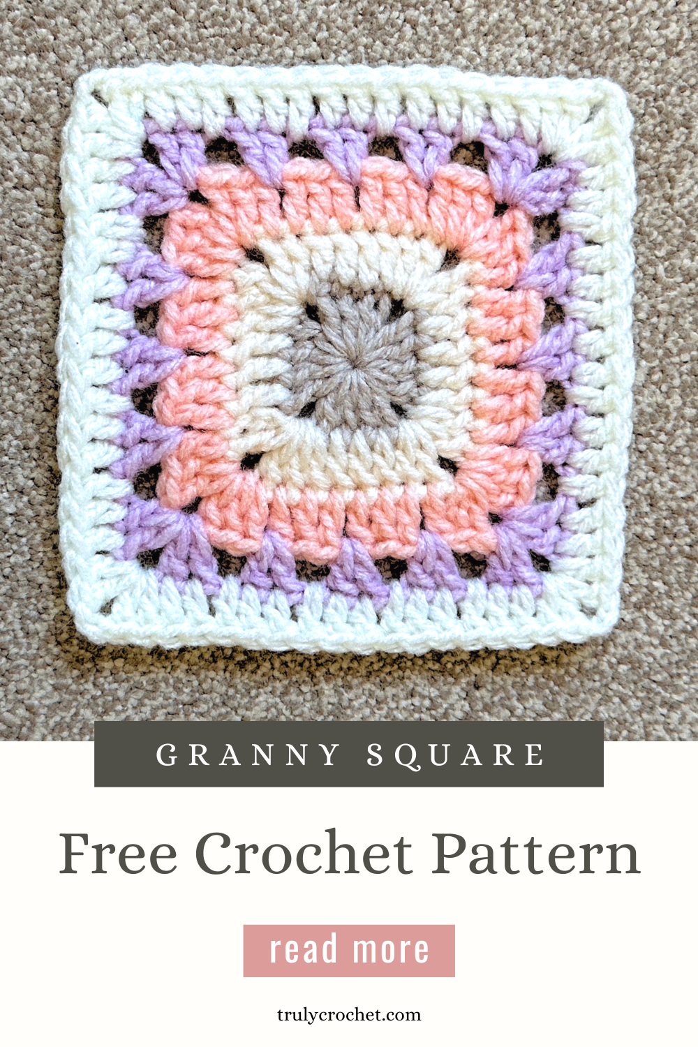 Weekend Granny Square - Free Crochet Pattern