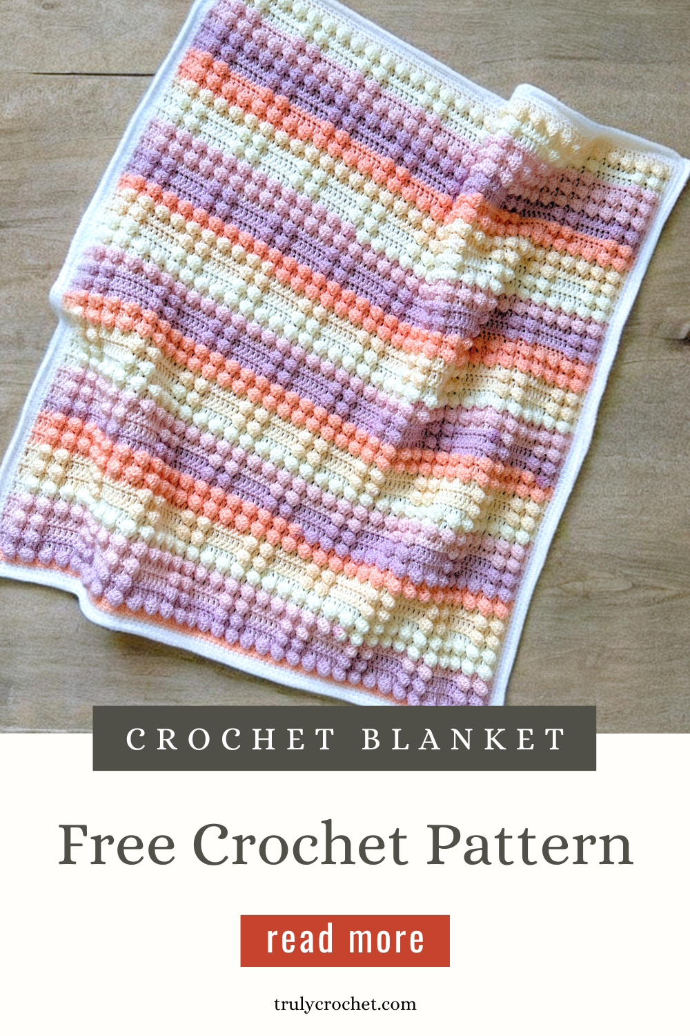 #1 Bobble Blanket - Free Crochet Pattern