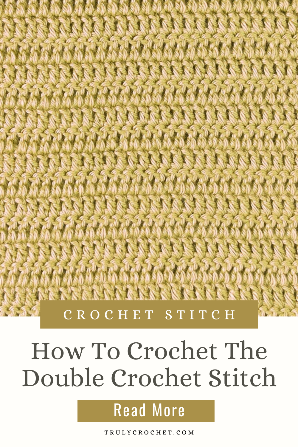 The Double Crochet Stitch