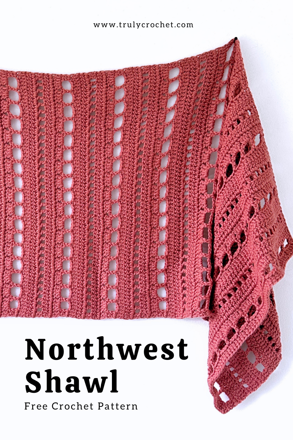 northwest shawl - free crochet pattern