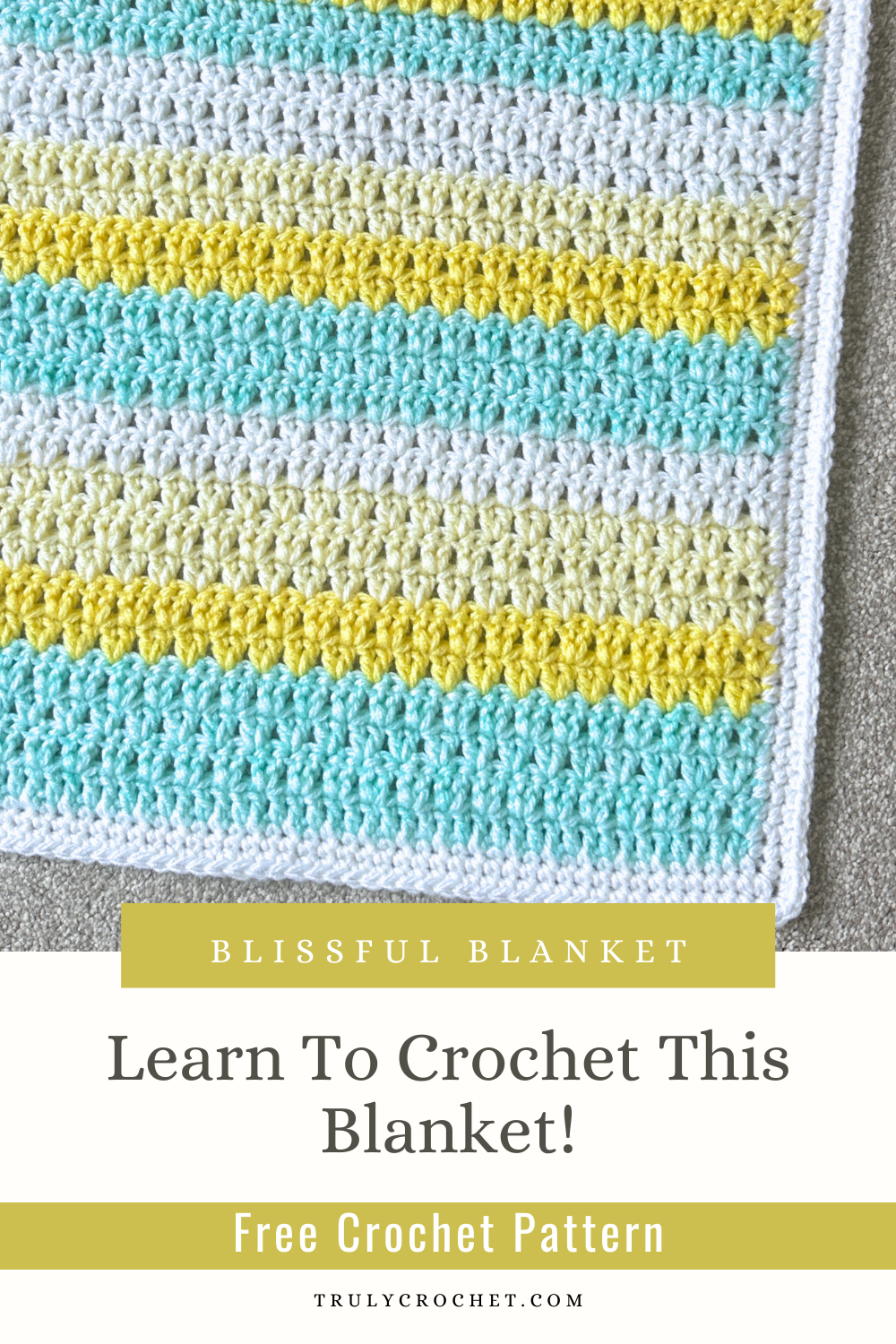 Blissful Blanket - Free Crochet Pattern