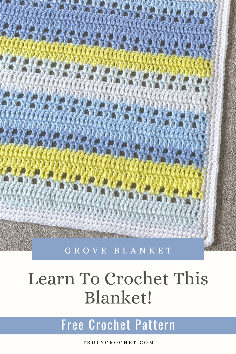 Grove Blanket - Free Crochet Pattern