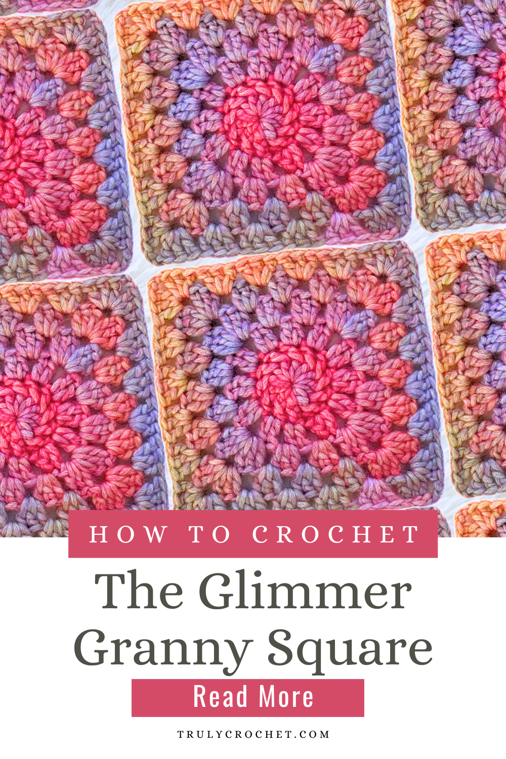 Glimmer Granny Square - Free Crochet Pattern