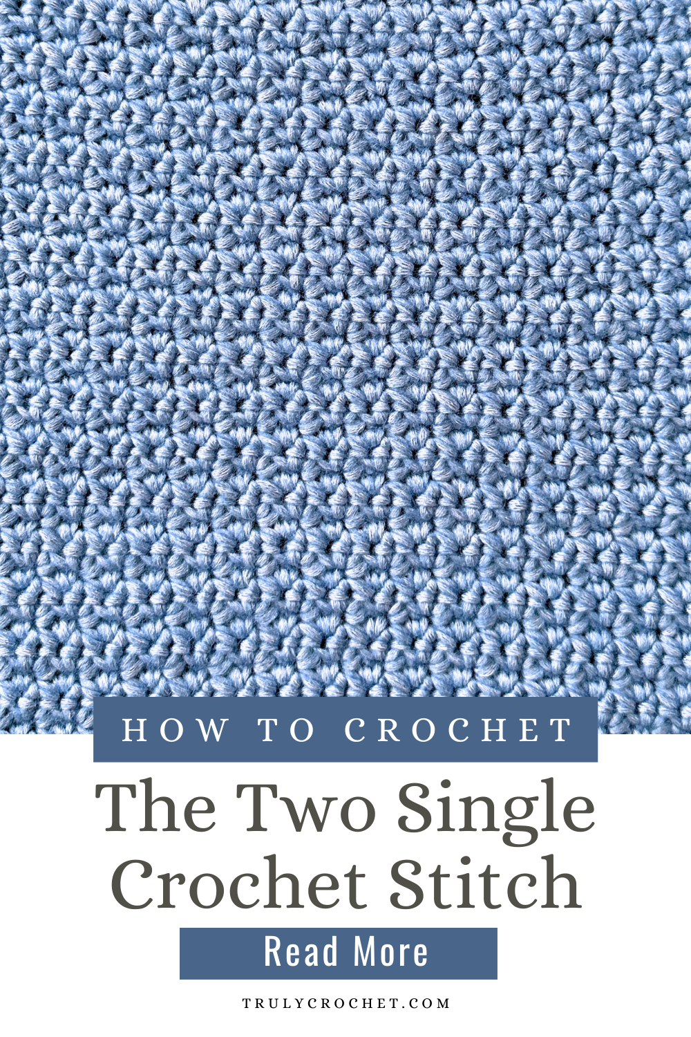 The Two Single Crochet Stitch