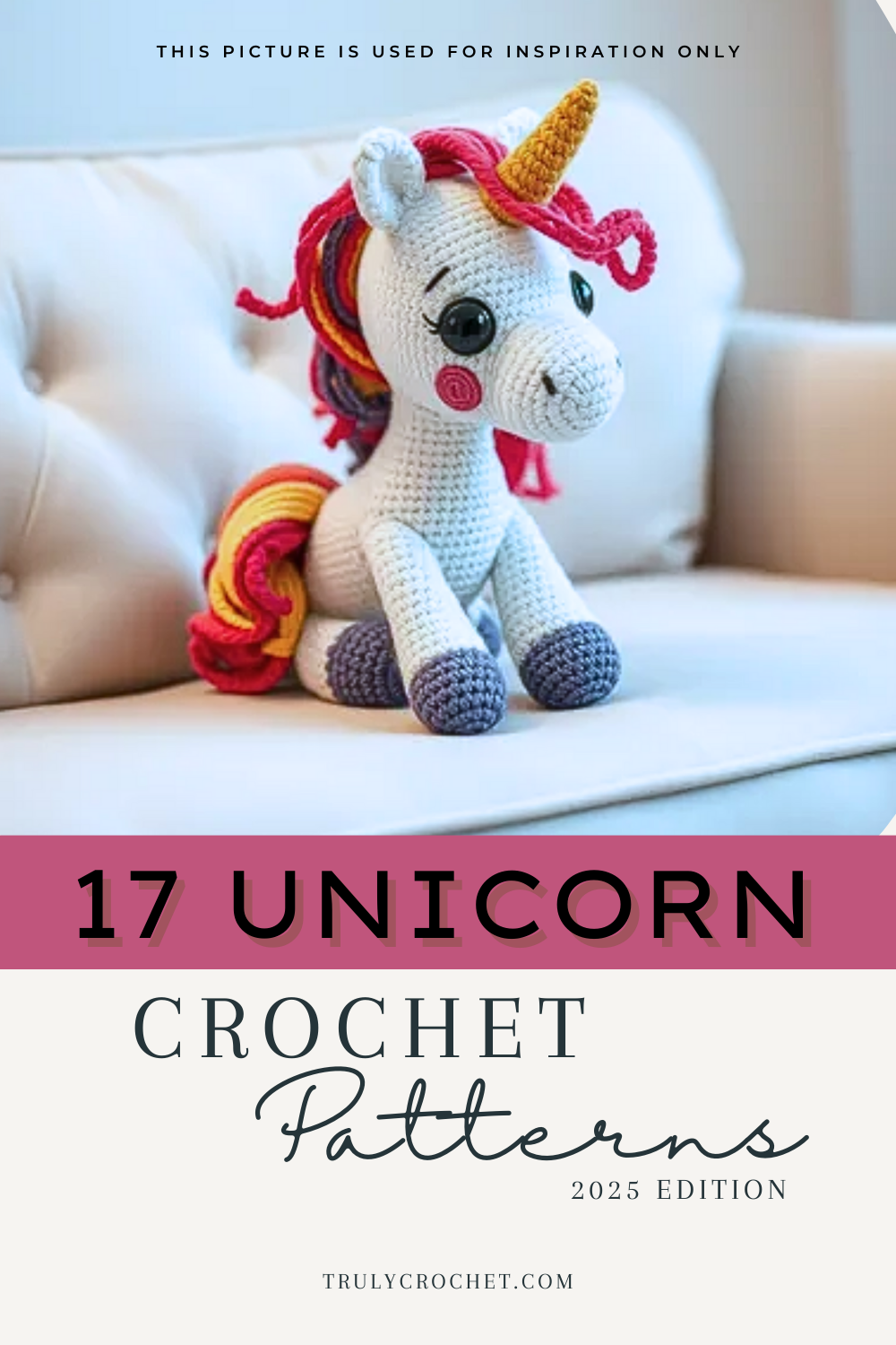 17 Unicorn Crochet Patterns - 2025 Edition