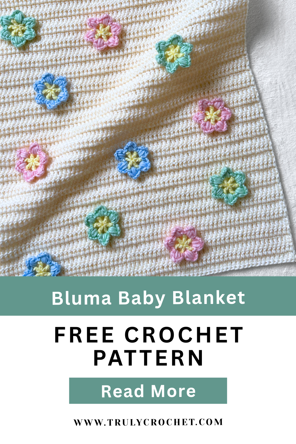 Bluma Baby Blanket - Free Crochet Pattern