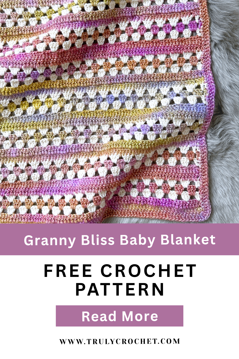 Granny Bliss Baby Blanket - Free Crochet Pattern