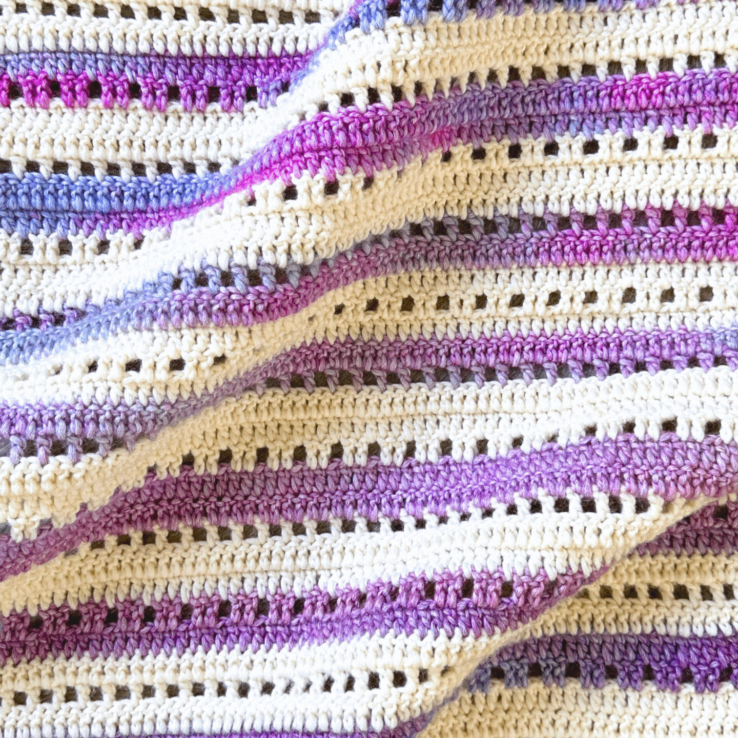 Spring Breeze Baby Blanket - Free Crochet Pattern