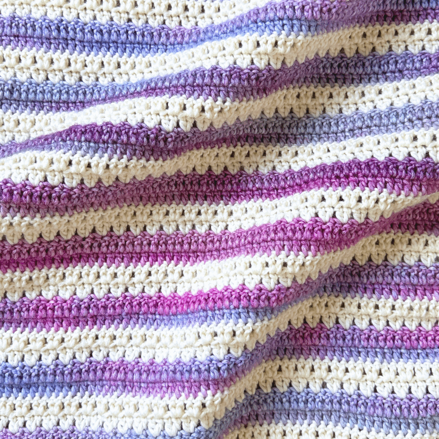 Tempo Baby Blanket - Free Crochet Pattern