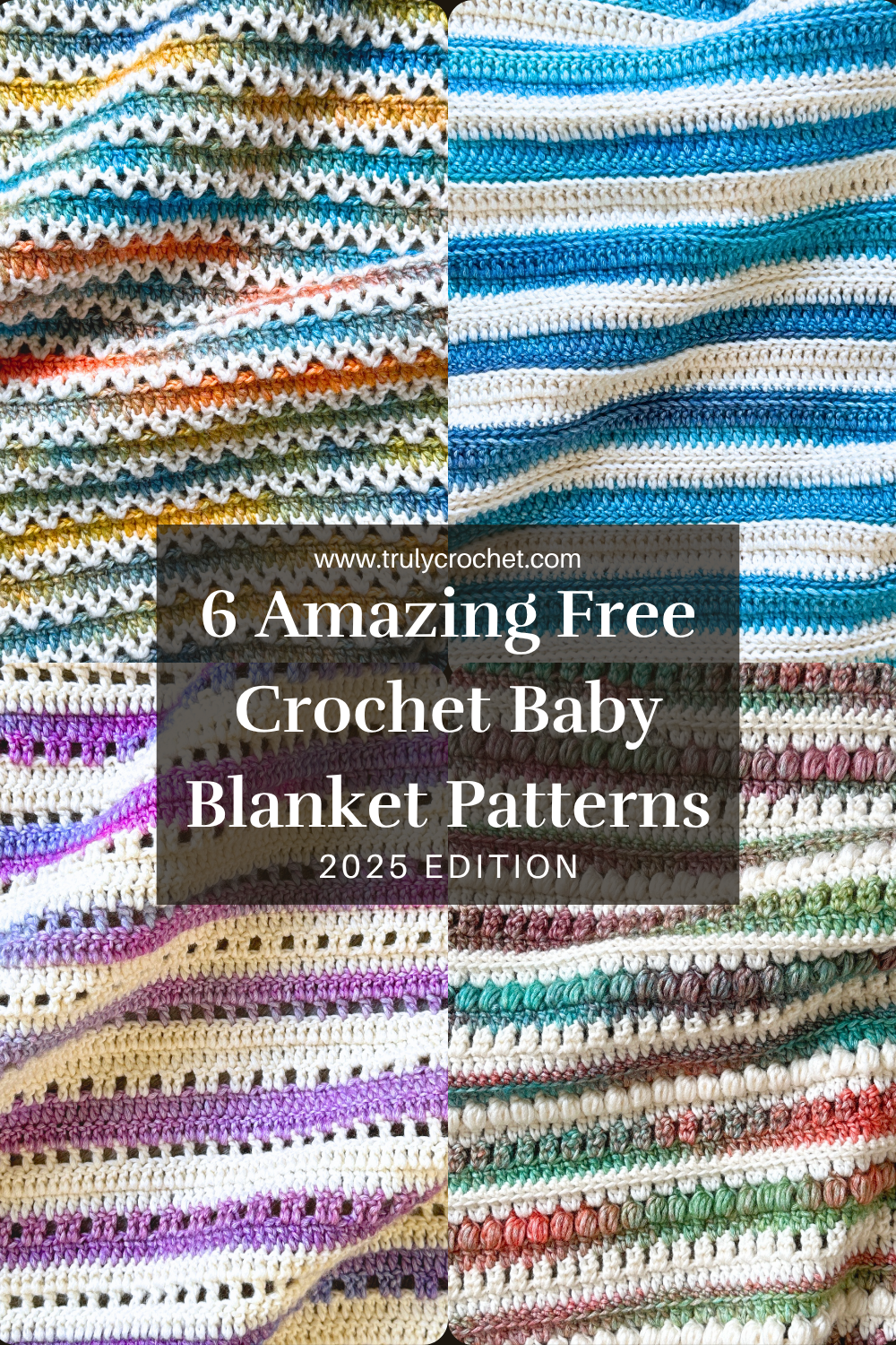 6 Amazing Free Crochet Baby Blanket Patterns - 2025 Edition